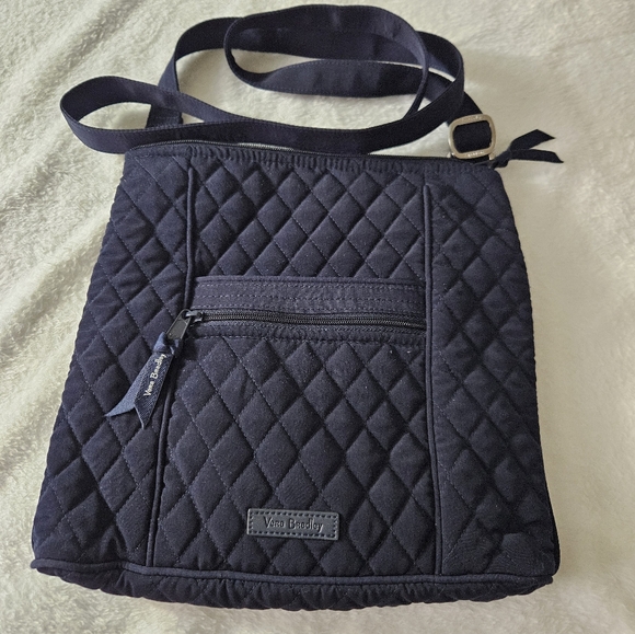 Vera Bradley Handbags - Vera Bradley Navy Hipster Crossbody